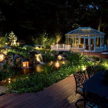 Backyard Lighting St Louis Style!