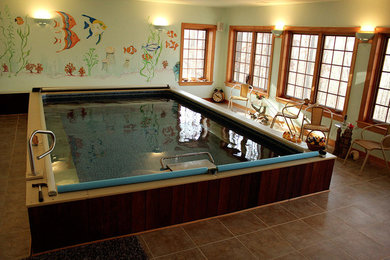 Pool - indoor rectangular pool idea in DC Metro