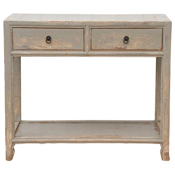 Country Style Painted Console Table
