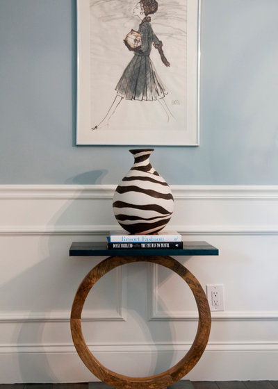 Fashion meets art: dekorieren mit modeillustrationen
