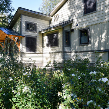 Custom addition and bump out, new siding overall