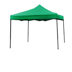 Trademark Innovations - 10'x10' Square Replacement Canopy Gazebo Top Assorted Colors, Green - Gazebos
