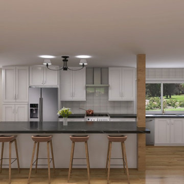 From Closed to Connected - 3D Concept Rendering