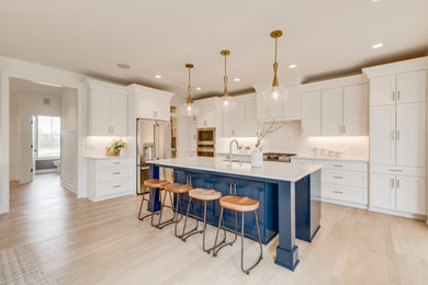 Kitchen - transitional kitchen idea in Other