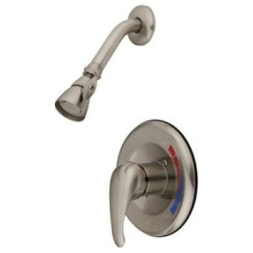 Kingston Brass Satin Nickel Chatham Single Handle Shower Faucet KB658SO