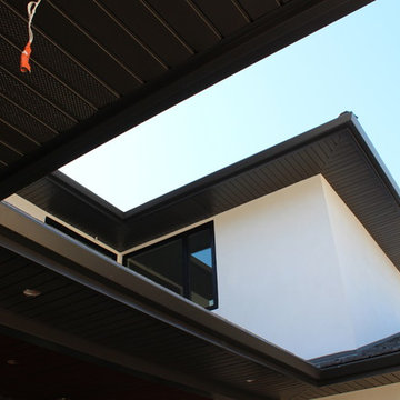 Temecula Ca. Soffit, Fascia, Gutters, Downspouts, Beam Cap, After Stucco