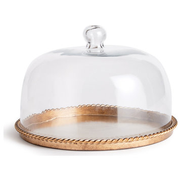 Braiden Tray, With Cloche, Large
