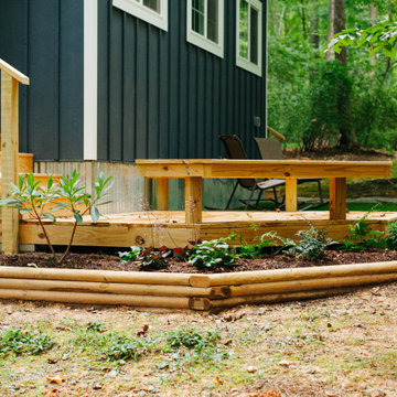 Backyard Studio Garden in Chapel Hill