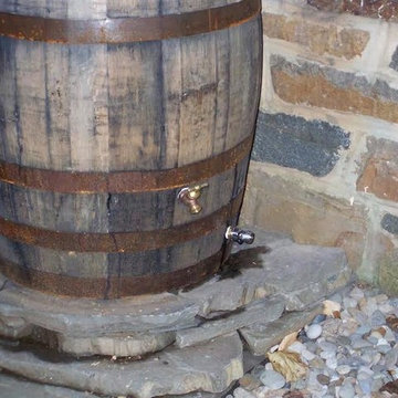 Salvaged Whisky Barrels