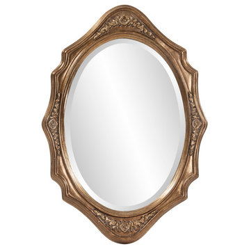 Howard Elliott Trafalga Silver Leaf Mirror