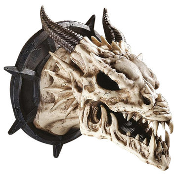 Horned Dragon Skull Trophy