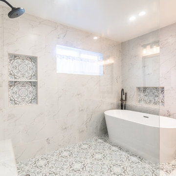 REFRESHING MASTER BATHROOM REMODEL