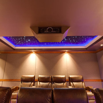 Home Theater Room - Night Sky