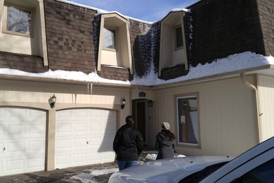 Mansard Roof and 6" Gutter Installation in Cary IL