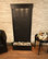 Harmony River Flush Mount Water Fountain, Black Featherstone, Antique Bronze