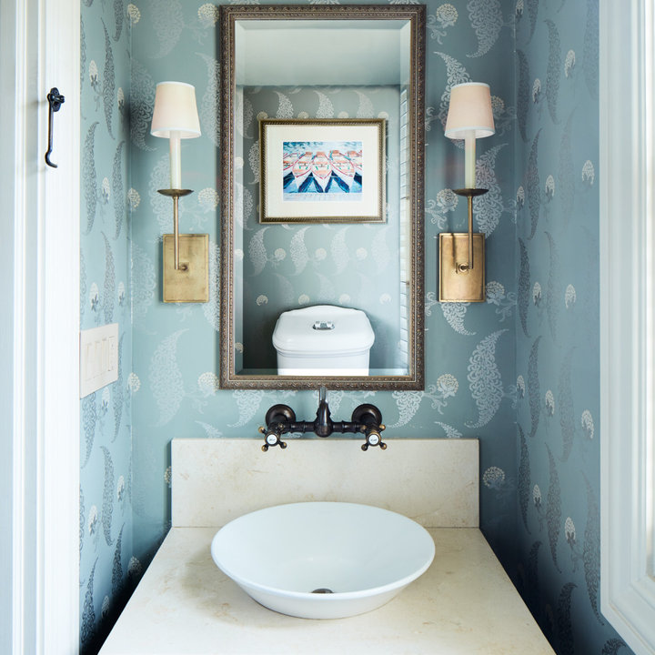 75 French Country Powder Room - August, 2026