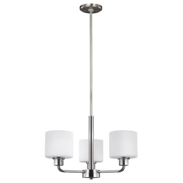 Generation Lighting Canfield Three Light Chandelier 3128803-962