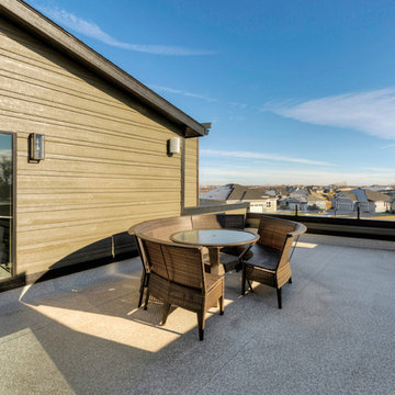 Custom Home with Rooftop Patio