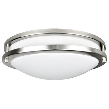 Luxrite 12 Inch LED Flush Mount Ceiling Light 5000K 1380lm Dimmable