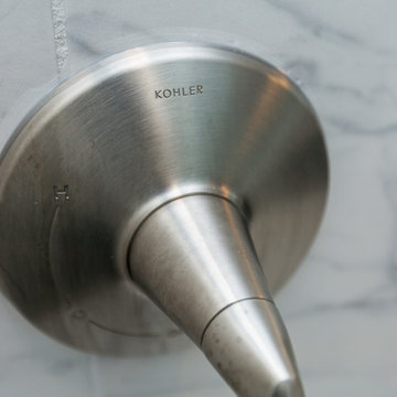 Modern Quartz Bathroom in Ashburn, Virginia