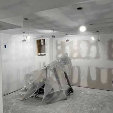 Acton, MA Basement Makeover: From Unfinished to Functional Living Space