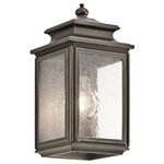 Kichler Lighting - Kichler Lighting 49501OZ Wiscombe Park - One Light Outdoor Small Wall Lantern - Shade Included: TRUE* Number of Bulbs: 1*Wattage: 100W* BulbType: A19* Bulb Included: No
