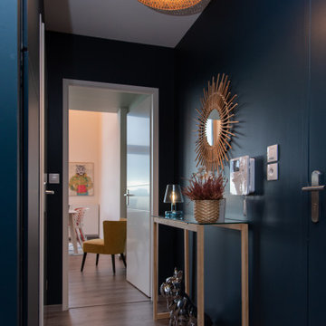 Mise en couleurs d'un appartement en duplex