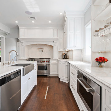 Custom Inset Kitchen Renovation Essex Fells NJ