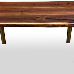 Walnut Live Edge Dining Table - Dining Tables