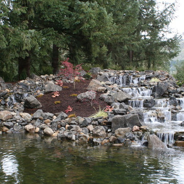 Pleasant Hill Waterfall and Koi Pond