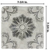 Costa Cendra Decor Fleur Ceramic Floor and Wall Tile