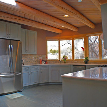 A Serene Southwest Kitchen (Santa Fe, NM)
