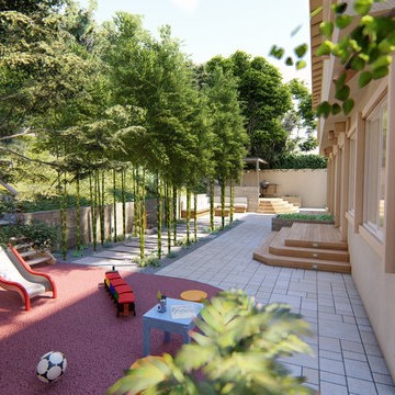 Kids & Adults Entertainment Areas | Utilizing a Steep Slope