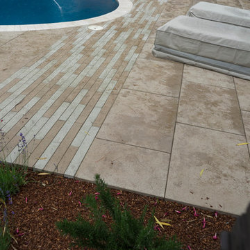 Stepstone Plank Paving 24x36 and 4x18