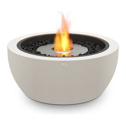 EcoSmart Fire POD30 - Fire Pit Table - Bone - Fire Pits