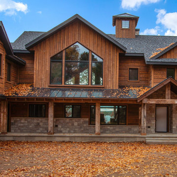 Concrete Log Siding Homes