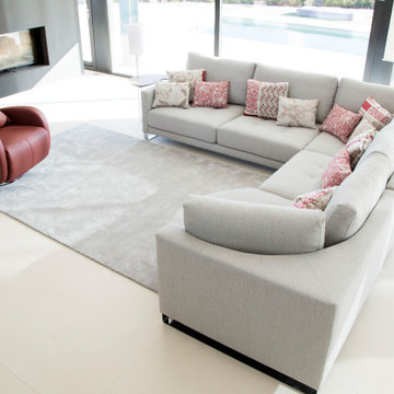 Opera Fabric Modular Sectional Sofa by Famaliving
