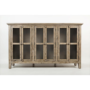 Rustic Shores Watch Hill Weathered Grey 70 Accent Cabinet
