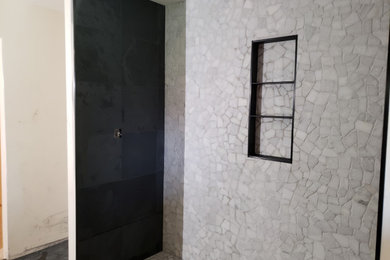 Shower remodel & bathroom floor
