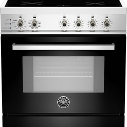 30" Professional Series 4-Induction Zone Electric Convection Oven in Black - Ovens