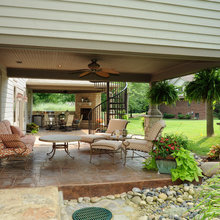 outdoor living space
