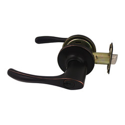 Cosmas - Cosmas 30 Series Door Levers, Oil Rubbed Bronze, Keyed Entry Door Lever - Door Levers