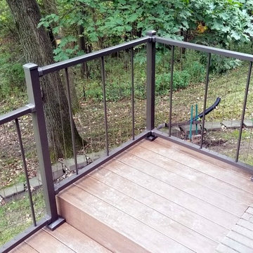 Deck Resurface with Verti Cable Rail