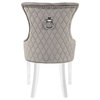 Champagne Chair (set of 4) , Grey