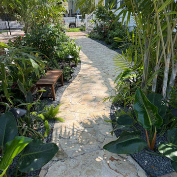 Tropical Walkway & Landscape Design in Key West