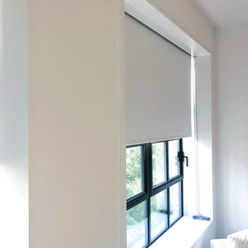 Luxury SoHo Condo – Roller Shades and Drapery