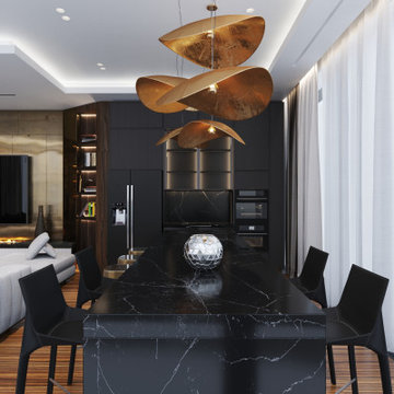 "Neva Towers" apartment design