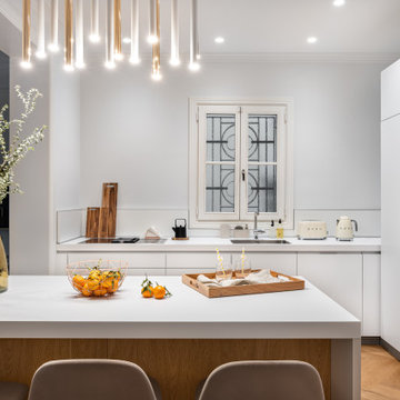 White kitchen