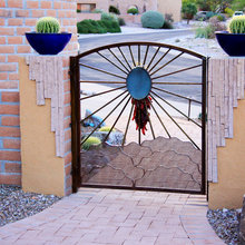 Gated Patio Entry