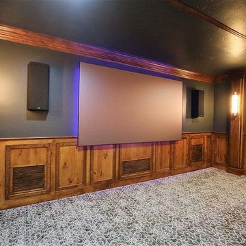 New Media Room Remodel - Addison, TX